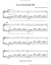 Cover icon of Love Surrounds Me sheet music for piano solo by Hans-Gunter Heumann, classical score, intermediate skill level