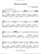 Cover icon of Deepest Longing sheet music for piano solo by Hans-Gunter Heumann and Nikita Heumann, classical score, intermediate skill level