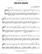 Cover icon of Helen Anaïs sheet music for piano solo by David Lanz and Kristin Amarie Lanz, intermediate skill level