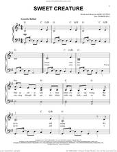 Cover icon of Sweet Creature, (easy) sheet music for piano solo by Harry Styles and Tom Hull, easy skill level