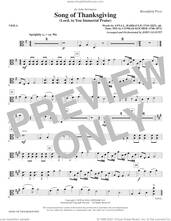 Cover icon of Song of Thanksgiving (Lord, to You Immortal Praise) (arr. Leavitt) sheet music for orchestra/band (viola) by Conrad Kocher, John Leavitt and Anna L. Barbauld, intermediate skill level