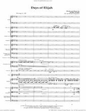Cover icon of Days of Elijah (arr. Richard Kingsmore) (COMPLETE) sheet music for orchestra/band by Robin Mark and Richard Kingsmore, intermediate skill level