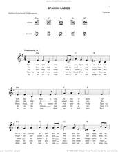 Cover icon of Spanish Ladies sheet music for voice and other instruments (fake book), intermediate skill level