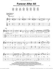 Cover icon of Forever After All sheet music for guitar solo (easy tablature) by Luke Combs, Drew Parker and Robert Williford, easy guitar (easy tablature)