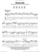 Cover icon of Diamonds sheet music for guitar solo (easy tablature) by Sam Smith, Oscar Gorres and Shellback, easy guitar (easy tablature)