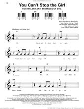 Cover icon of You Can't Stop The Girl sheet music for piano solo by Bebe Rexha, Aaron Huffman, Alex Schwartz, Bleta Rexha, Evan Sult, Jeff J. Lin, Joe Khajadourian, Michael Pollack, Nate Cyphert and Sean Nelson, beginner skill level