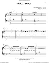 Cover icon of Holy Spirit (arr. Phillip Keveren) sheet music for piano solo by Bryan & Katie Torwalt, Phillip Keveren, Francesca Battistelli, Bryan Torwalt and Katie Torwalt, easy skill level