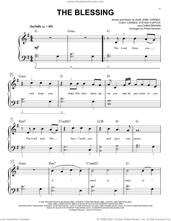 Cover icon of The Blessing (arr. Phillip Keveren) sheet music for piano solo by Kari Jobe & Cody Carnes, Phillip Keveren, Chris Brown, Cody Carnes, Kari Jobe Carnes and Steven Furtick, easy skill level