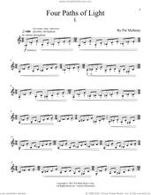 Cover icon of Four Paths Of Light sheet music for guitar solo by Pat Metheny, intermediate skill level