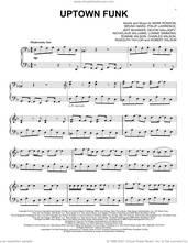 Cover icon of Uptown Funk (feat. Bruno Mars) [Classical version] sheet music for piano solo by Mark Ronson, Bruno Mars, Charles Wilson, Devon Gallaspy, Jeff Bhasker, Lonnie Simmons, Nicholaus Williams, Philip Lawrence, Robert Wilson, Ronnie Wilson and Rudolph Taylor, intermediate skill level