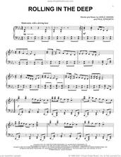 Cover icon of Rolling In The Deep [Classical version] sheet music for piano solo by Adele, Adele Adkins and Paul Epworth, intermediate skill level