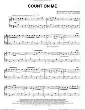 Cover icon of Count On Me [Classical version] sheet music for piano solo by Bruno Mars, Ari Levine and Philip Lawrence, intermediate skill level