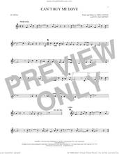 Cover icon of Can't Buy Me Love sheet music for ocarina solo by The Beatles, John Lennon and Paul McCartney, intermediate skill level