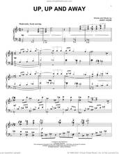 Cover icon of Up, Up And Away [Classical version] sheet music for piano solo by The Fifth Dimension and Jimmy Webb, intermediate skill level
