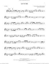 Cover icon of Let It Be sheet music for ocarina solo by The Beatles, John Lennon and Paul McCartney, intermediate skill level