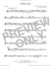 Cover icon of Penny Lane sheet music for ocarina solo by The Beatles, John Lennon and Paul McCartney, intermediate skill level