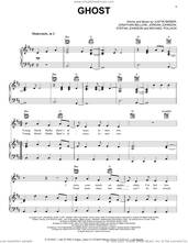Cover icon of Ghost sheet music for voice, piano or guitar by Justin Bieber, Jonathan Bellion, Jordan Johnson, Michael Pollack and Stefan Johnson, intermediate skill level