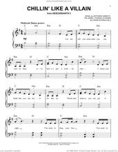 Cover icon of Chillin' Like a Villain (from Disney's Descendants 2) sheet music for piano solo by Tim James, Adam Schmalholz, Antonina Armato and Thomas Sturges, beginner skill level