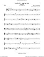 Cover icon of If I Never Knew You (End Title) (from Pocahontas) sheet music for Hand Bells Solo (bell solo) by Alan Menken, Jon Secada and Shanice and Stephen Schwartz, intermediate Hand Bells Solo (bell)