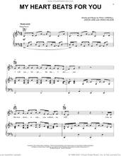 Cover icon of My Heart Beats For You sheet music for voice, piano or guitar by Paul Cardall and David Archuleta, Jason Lane, Paul Cardall and Wilson Craig Douglas, intermediate skill level
