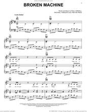 Cover icon of Broken Machine sheet music for voice, piano or guitar by Paul Cardall and Rachael Yamagata, Paul Cardall, Rachael Yamagata and Trevor Price, intermediate skill level