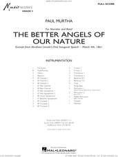 Cover icon of The Better Angels of Our Nature (COMPLETE) sheet music for concert band by Paul Murtha, intermediate skill level