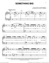 Cover icon of Something Big sheet music for piano solo by Shawn Mendes, Ido Zmishlany and Scott Friedman, easy skill level