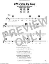 Cover icon of O Worship The King sheet music for guitar solo (ChordBuddy system) by Johann Michael Haydn, Robert Grant and William Gardiner, intermediate guitar (ChordBuddy system)