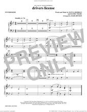 Cover icon of drivers license (arr. Mark Brymer) (complete set of parts) sheet music for orchestra/band by Mark Brymer, Daniel Nigro and Olivia Rodrigo, intermediate skill level