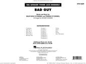 Cover icon of Bad Guy (arr. Roger Holmes) (COMPLETE) sheet music for jazz band by Billie Eilish and Roger Holmes, intermediate skill level