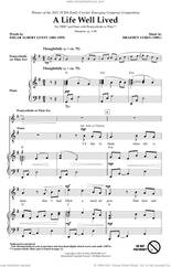 Cover icon of A Life Well Lived sheet music for choir (TBB: tenor, bass) by Braeden Ayres and Edgar Albert Guest, intermediate skill level