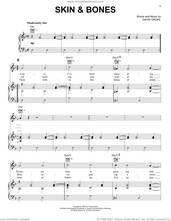 Cover icon of Skin and Bones sheet music for voice, piano or guitar by Foo Fighters and Dave Grohl, intermediate skill level