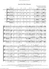 Cover icon of Just Give Me a Reason (feat. Nate Ruess) (arr. Gitika Partington) sheet music for choir (SAATB) by Jeff Bhasker, Gitika Partington, Miscellaneous, Alecia Moore and Nate Ruess, intermediate skill level