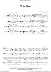 Cover icon of Moon River (arr. Wendy Sergeant) sheet music for choir (SAATB) by Audrey Hepburn, Wendy Sergeant, Henry Mancini and Johnny Mercer, intermediate skill level