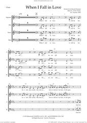 Cover icon of When I Fall In Love (arr. Tim Allen) (COMPLETE) sheet music for orchestra/band (SATB) by Carpenters, Edward Heyman, Nat King Cole, Tim Allen and Victor Young, intermediate skill level