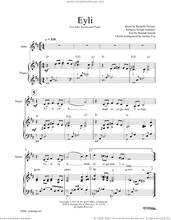 Cover icon of Eyli sheet music for voice and piano by Rachelle Nelson, intermediate skill level