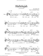 Cover icon of Hallelujah sheet music for voice and other instruments (fake book) by Rachelle Nelson, intermediate skill level