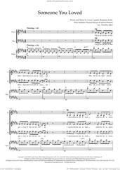 Cover icon of Someone You Loved (arr. Tim Allen) (COMPLETE) sheet music for orchestra/band (SATB) by Lewis Capaldi, Benjamin Kohn, Peter Kelleher, Samuel Roman, Thomas Barnes and Tim Allen, intermediate skill level