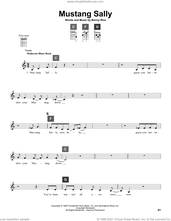 Cover icon of Mustang Sally sheet music for ukulele solo (ChordBuddy system) by Wilson Pickett and Bonny Rice, intermediate ukulele (ChordBuddy system)