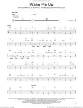 Cover icon of Wake Me Up sheet music for bass solo by Avicii, Aloe Blacc, Michael Einziger and Tim Bergling, intermediate skill level