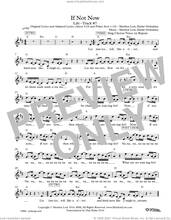 Cover icon of If Not Now sheet music for voice and other instruments (fake book) by Sheldon Low, intermediate skill level