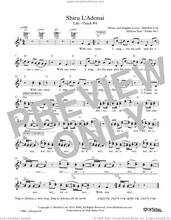 Cover icon of Shiru L'adonai sheet music for voice and other instruments (fake book) by Sheldon Low, intermediate skill level
