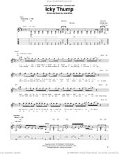Cover icon of Icky Thump sheet music for guitar (tablature) by The White Stripes and Jack White, intermediate skill level