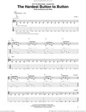 Cover icon of The Hardest Button To Button sheet music for guitar (tablature) by The White Stripes and Jack White, intermediate skill level
