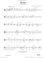 Cover icon of The Vow sheet music for voice and other instruments (fake book) by Rachelle Nelson, intermediate skill level