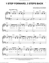 Cover icon of 1 step forward, 3 steps back sheet music for piano solo by Olivia Rodrigo, Jack Antonoff and Taylor Swift, easy skill level