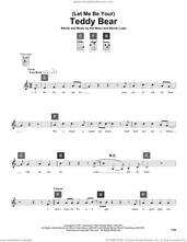 Cover icon of (Let Me Be Your) Teddy Bear sheet music for ukulele solo (ChordBuddy system) by Elvis Presley, Bernie Lowe and Kal Mann, intermediate ukulele (ChordBuddy system)