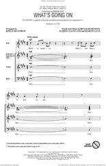 Cover icon of What's Going On (arr. Rollo Dilworth) sheet music for choir (SATB: soprano, alto, tenor, bass) by Marvin Gaye, Rollo Dilworth, Al Cleveland and Renaldo Benson, intermediate skill level