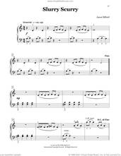 Cover icon of Slurry Scurry sheet music for piano four hands by Jason Sifford, intermediate skill level