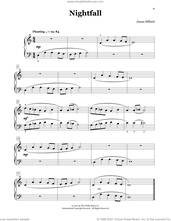 Cover icon of Nightfall sheet music for piano four hands by Jason Sifford, intermediate skill level